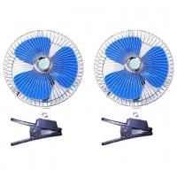 China Blue And Silver Automotive Cooling Fans / Metal And Plastic Electric Radiator Fan for sale