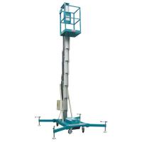 Quality 6 Meters Height Mobile Aluminum Aerial Work Platform 130Kg with Loading Capacity for sale