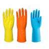China Heavy Weight Dip Flocklined Latex Household Cleaning Gloves for Restarant factory