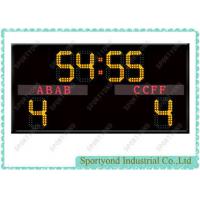China Indoor Wireless LED Football Scoreboard With Scoring and Time Display factory