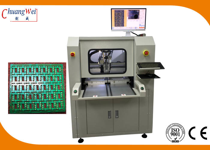 Quality Stand Alone CNC PCB Router Machine with 0.01mm Positioning Repeatability for sale