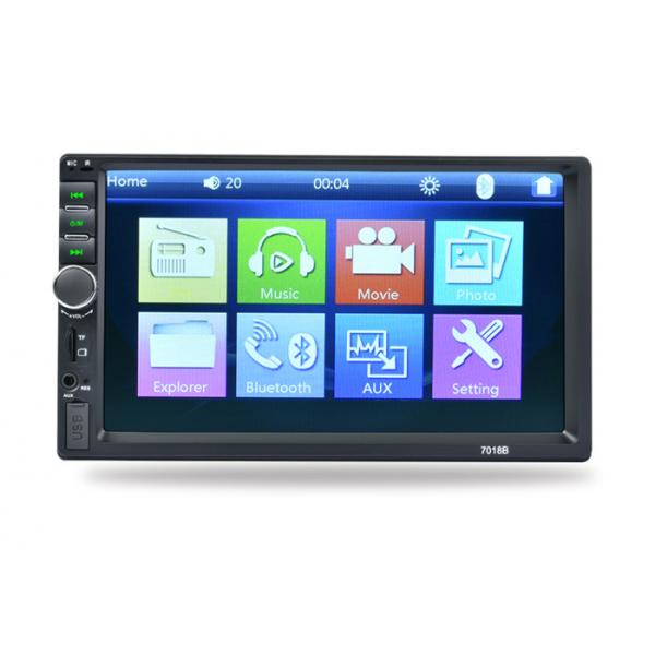 Quality Front Aux Double Din Android Car Stereo Car Mp5 Player 7018b for sale