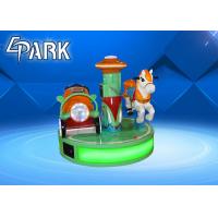 China 2 players coin operated carousel EPARK commercial kiddies ride for sale for sale