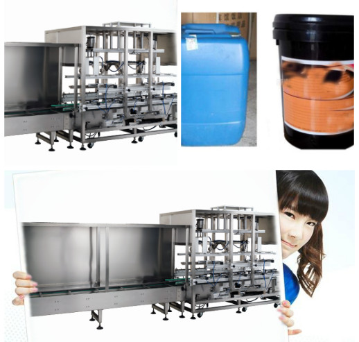 Quality Automatic Weighing Liquid Bottle Packing Machine  High Filling Accuracy for sale