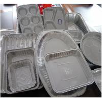 China Food Aluminium Foil Container Tray With Lids Aluminium Roasting Pan factory