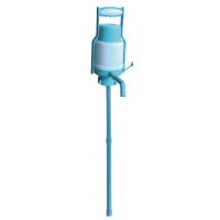 China Blue Plastic Hand Operated Drinking Water Pump For Bottled Water factory