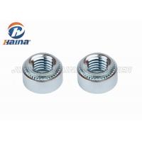 China Zinc plated Round Head Convenient Self Clinch Rivet Nuts For Sheet Metal factory