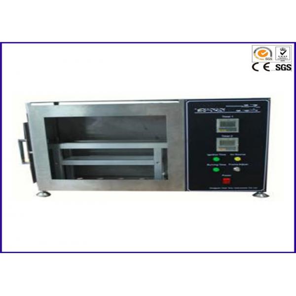 Quality Automotive Interior Horizontal Flammability Tester For Textile Burn Resistance for sale