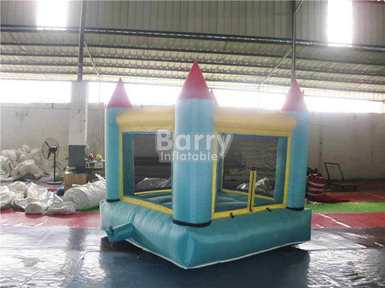 China Mini Indoor Outdoor Party Kids Inflatable Bounce House Good PVC Tarpaulin factory