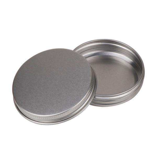 Quality 20g 120g Aluminum Cosmetic Jars Skin Care Cream Tin Cosmetic Containers for sale