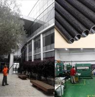 China high stiffness carbon fiber telescopic pole with locks for coconuts pole fruit collection or camera pole factory