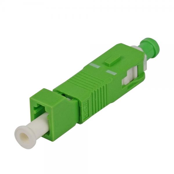 Quality ROHS Fiber Optic Sc Male To Lc Female Adapter Coupler For Data Transmission for sale
