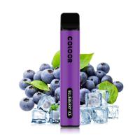 China 1600 Puffs Blueberry Ice Bar Disposable Pod Device 45g factory