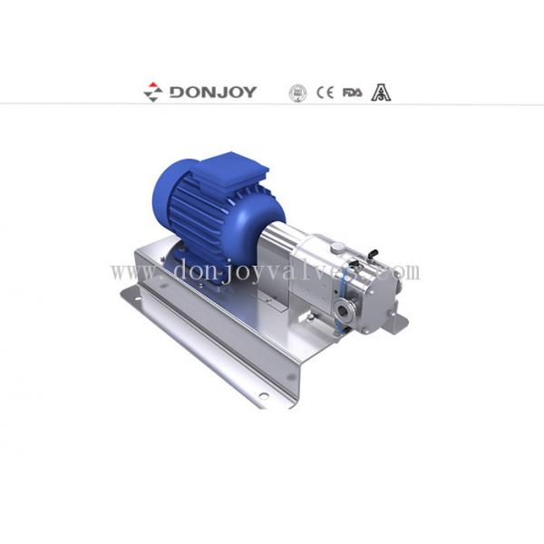 Quality Fluid Control High Purity Pumps , Rotary Lobe Pump Honney Commestic  Food Transfer for sale