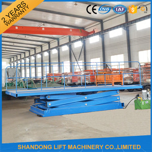 Quality 5 ton 5M Constraction Stationary Scissor Lift Table 380v / 2.2kw or 220v for sale