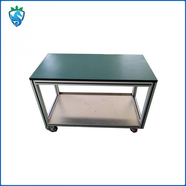 Quality Modular Workbench Aluminium Profile Workshop Assembly Line Inspection Table for sale