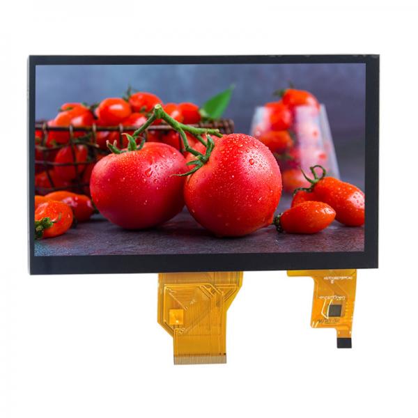 Quality 800x480 Parallel LCD Display 50PIN RGB 7 Inch Capacitive Touch Screen Display for sale