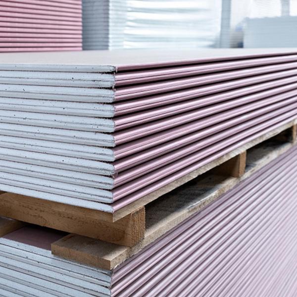 Quality High Quality 12mm Fire Resistant Gypsum Board 4x8 Fire Resistant Plasterboard For Drywall And Ceiling for sale