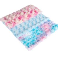 China Tie Dye PV Fabric in Plush Pattern for 100% Polyester Carpet/Toy/Garment/Pet Mat factory