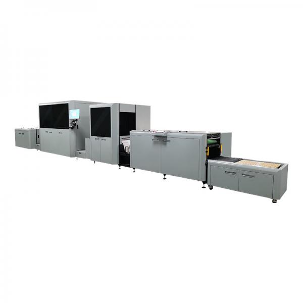 Quality CMKY Duplex Color Printing Digital Inkjet Web Press 1200*1200DPI Resolution for sale