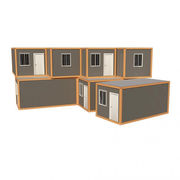 Quality 6m Flat Pack Container House 3 1 2 Bedroom Flat Pack Homes for sale