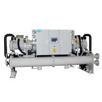 China PLC High Efficiency Heat Pump Water Cooled Chiller 150KG R22/R407C/R134a Refrigerant factory