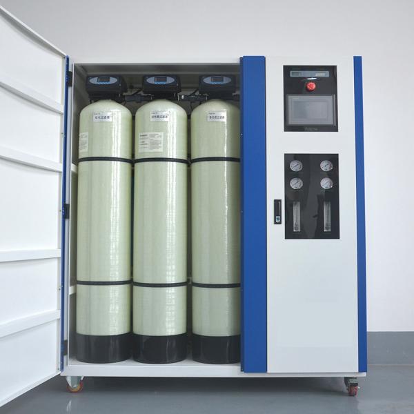 Quality 500L Per Hour EDI Reverse Osmosis Water Purification Unit For Food Beverage for sale
