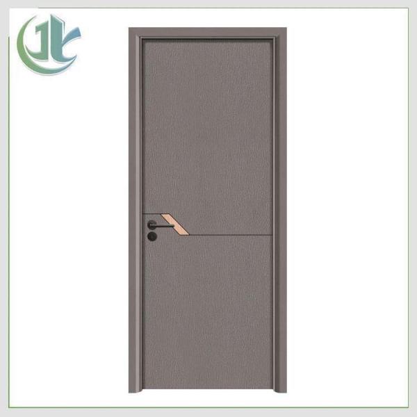Quality Impact Rated Entry WPC Hollow Door Composite Alkali Resistant Bedroom Use for sale