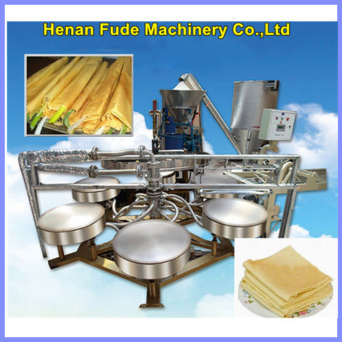 China Automatic crepes machine, automatic crepes sheet making machine factory