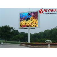 china SMD P8 Full Color LED Display Screen External LED Display 1R1G1B 64X64mm Cabinet