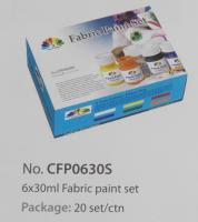 Buy cheap Washable Art Painting Colours Fabric Paint Set For Kids 6 X 30ml 6 Colors Per from wholesalers