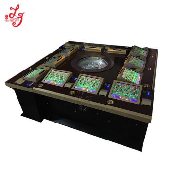 Quality 17 Inch Monintor Casino Roulette Machine Single Or Double Zero Type for sale