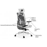 China ODM Lumbar Support Mesh Seat Office Chair For Director Manager Leatherette Back factory