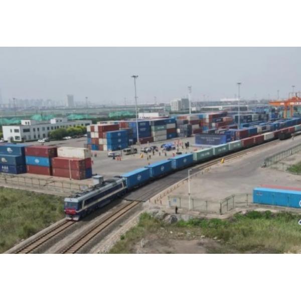 Quality FBA International Rail Freight Rail Cargo Services China To EU Middle East for sale