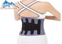 China Factory price wholesale adjustable therapy lumbar metal fabric back brace for waist support factory