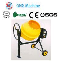 Quality 140L Mini Cement Mixer Two Wheels Cement Mixer Machine Fixing Structure for sale