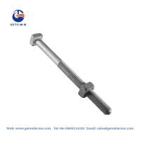 China Machine HDG Standard Galvanized Bolts And Nuts factory