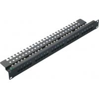 China Cat3 25 Port Voice Patch Panel / Fiber Patch Panel Krone 110 IDC T568A/B YH4001 factory