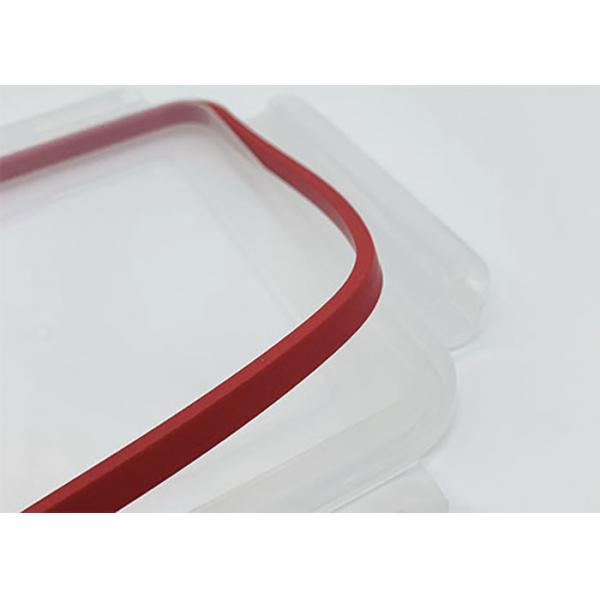 Quality Circular / Square Shaped Silicone Seal Gasket Ring For Plastic Food Boxes for sale