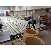 China Abrasion Resistant Non Asbestos Brake Lining For Marine Winch Crane Hoist factory