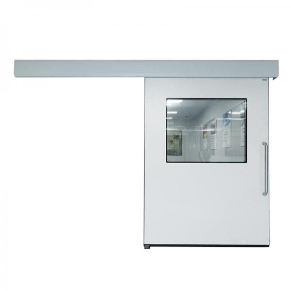 Quality 5mm Automatic Hospital Door Soundproof Double Automatic Glass Sliding Door for sale