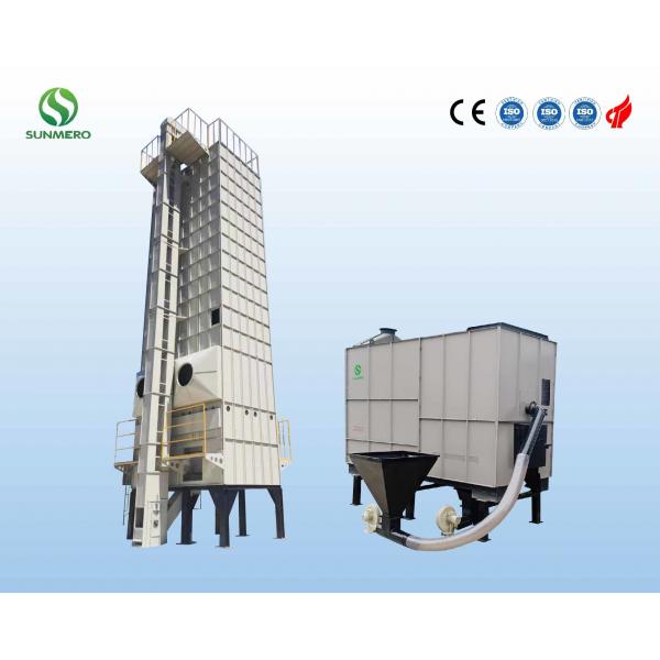 Quality Multipurpose Rice Mill Dryer , Continuous Flow Grain Dryer 20T For Philippine Rice Processing for sale