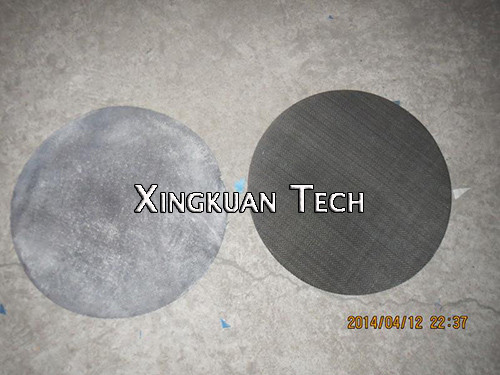 Quality Plain Steel Extruder Wire Mesh Filter Screen Can Filter Plastic Rubber And Other Molten Materials for sale