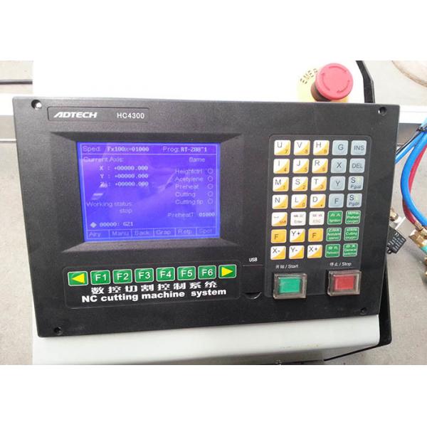Quality Customized CNC Plasma Cutting Machine 1500X6000mm With LCD7" TFT Color Screen for sale