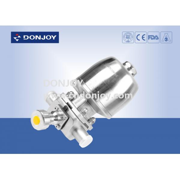 Quality Stainless Steel Actuator Welding Multiport Pneumatic Sanitary Diaphragm Valve for sale
