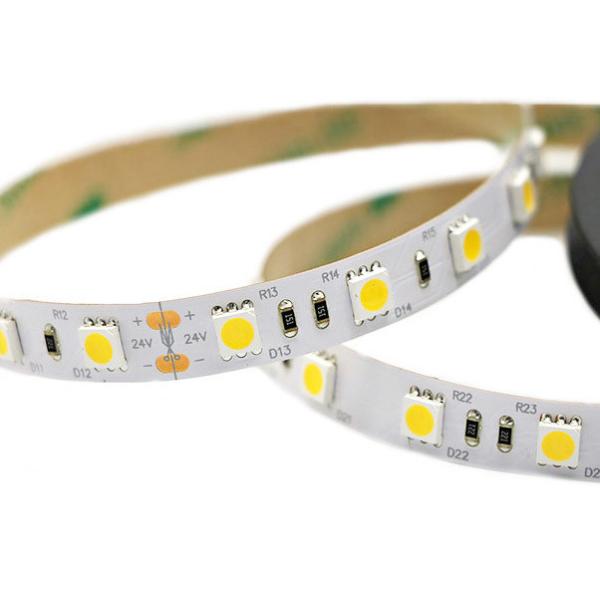 Quality 14.4W CRI 95 Led Strip Lights IP65 3000K 5050 Non Waterproof Led Strip for sale