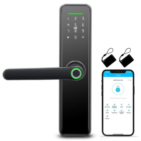 Quality ROHS Bluetooth Smart Door Locks Keyless Electronic With Tuya App for sale