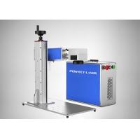 China 20W 30W 50W Fiber Laser Marking Machine for Metal and Plastic with CE FDA for sale