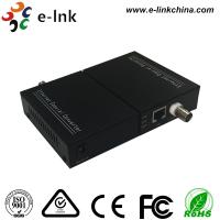 China 10 / 100M IP Camera Ethernet Over Coax Converter , Coax To Ethernet Media Converter factory