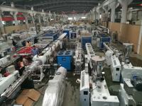 China Single Screw Plastic 110mm PE Pipe Extrusion Line factory